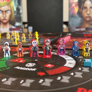 FINAL GIRL - sticker/sticker-upgrade Meeple - mat vinyl stickerkit