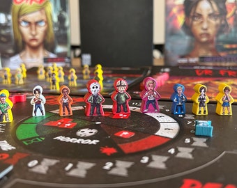 FINAL GIRL  - Meeple Sticker/Decal Upgrade - Matte Vinyl Sticker Kit