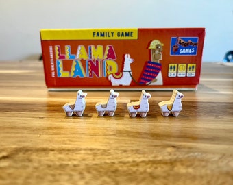 LAMA LAND Meeple Aufkleber/Aufkleber Upgrade Kit – mattes Vinyl Meeple Inoffizielles Produkt