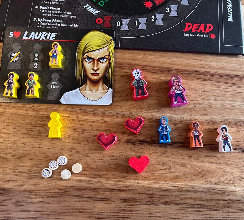 FINAL GIRL Meeple Sticker Upgrade Vinyl Sticker Kit Etsy