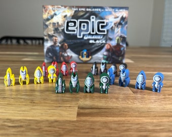 TINY EPIC GALAXIES: Beyond the Black Expansion Meeple Sticker/Decal Upgrade Kit - Unofficial Product