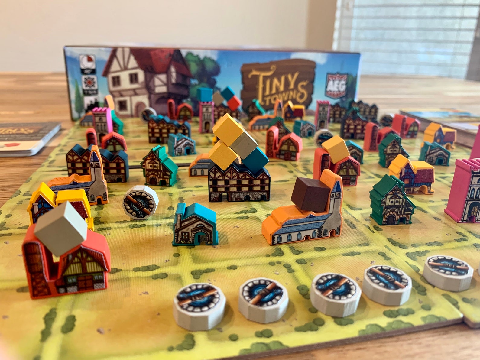TINY TOWNS Vinyl Meeple Stickers/decals Upgrade Kit Etsy