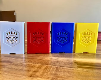 The QUEST For EL DORADO - quick-start card and meeple case - card size 60mm x 92mm (Unofficial Product)