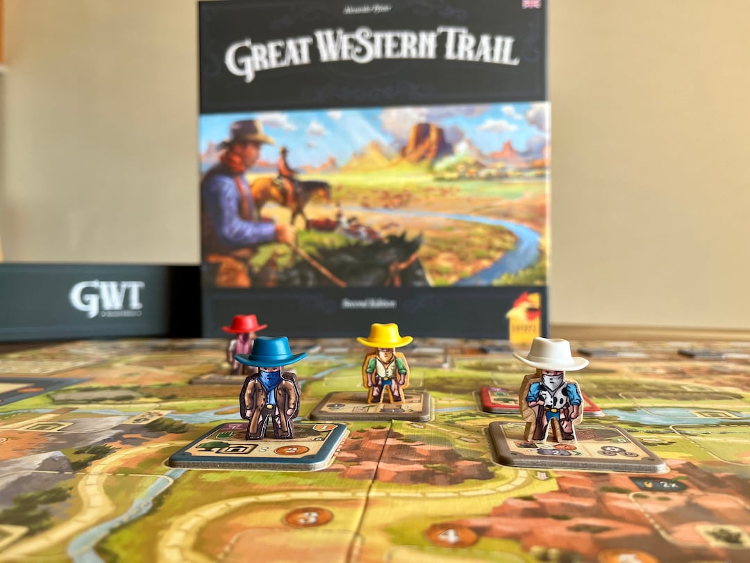 GREAT WESTERN TRAIL 2nd Edition Meeple Sticker Upgrade Kit Unofficial