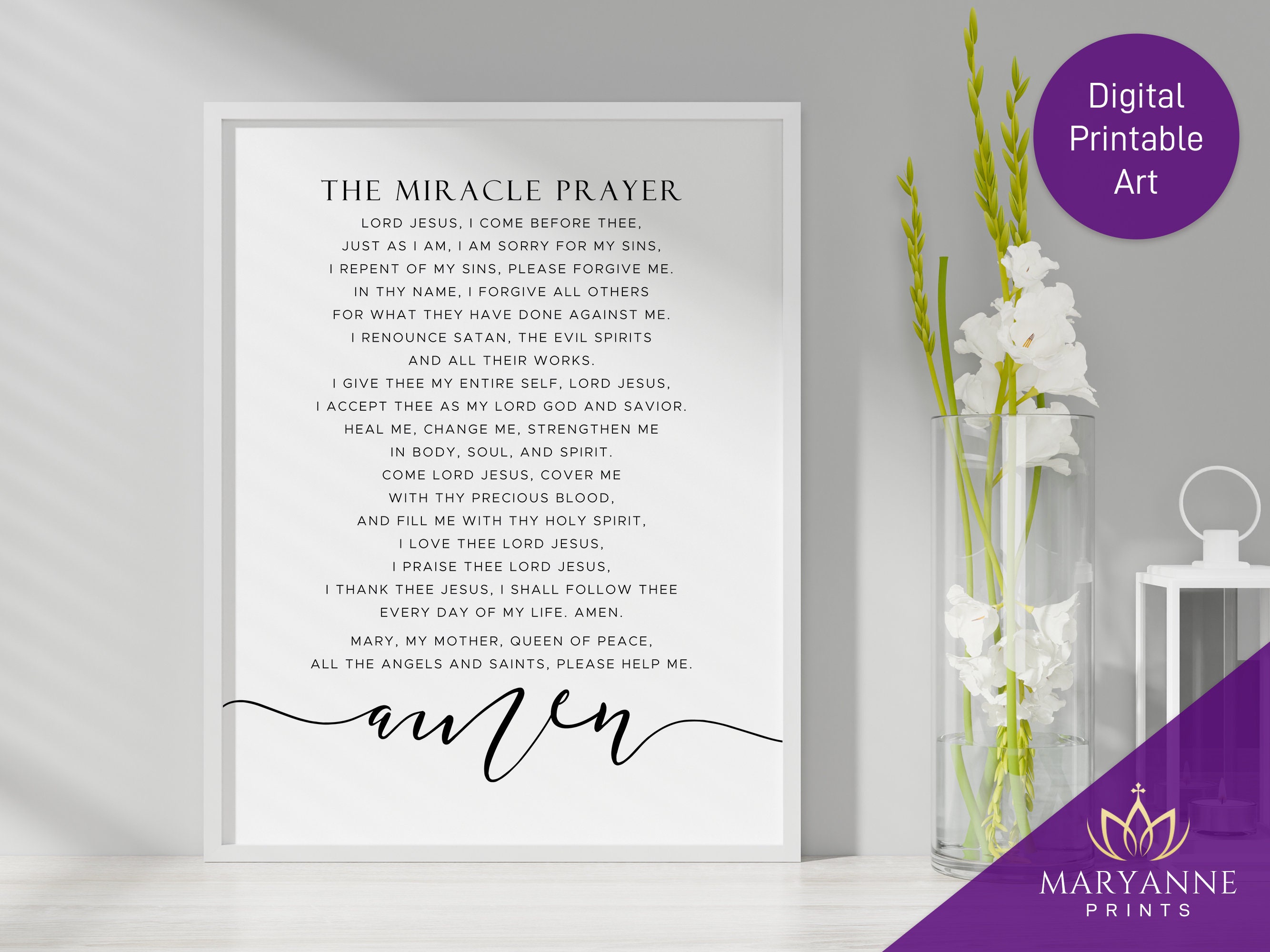 Morning Prayer Art - Etsy