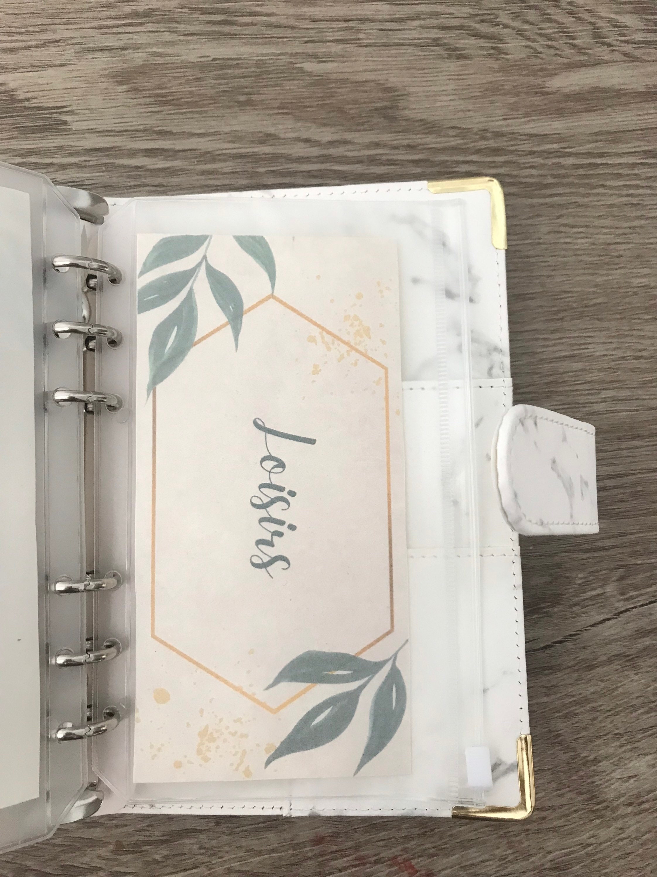 Enveloppe Budget pour classeur A6 - Tropical (digital) – Budget Diary