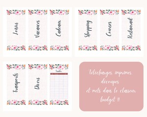 48 Feuilles A6 De Suivi D'économies - Défis épargne (1€, 5€, 100 Enveloppes…) - Pour Classeur à Anneaux