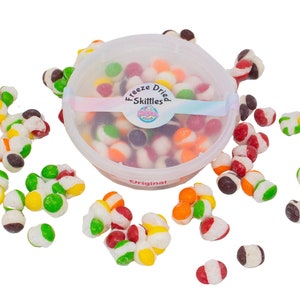 Freeze Dried Rainbow Candies