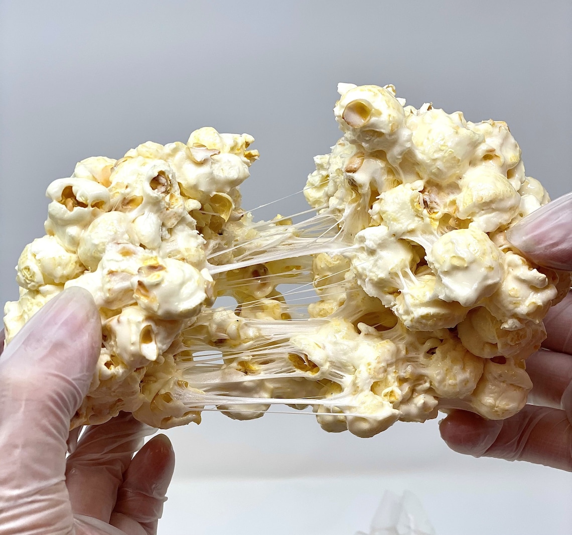 M & M Gourmet Popcorn Balls 6 or 12 Count Etsy