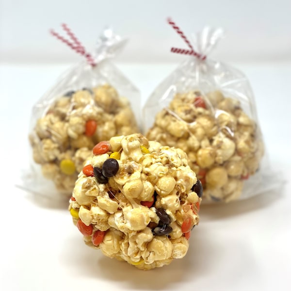 Popcornkugeln! Wählen Sie 2 Geschmacksrichtungen und erhalten Sie insgesamt 12 Popcornbällchen !!