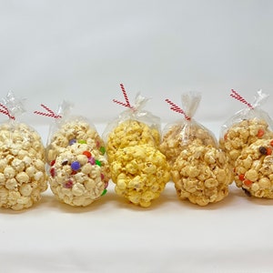 Assortment Gourmet Popcorn balls - 10 count!
