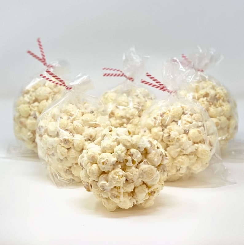 Gourmet Popcorn Balls - 6 ct - soft and gooey