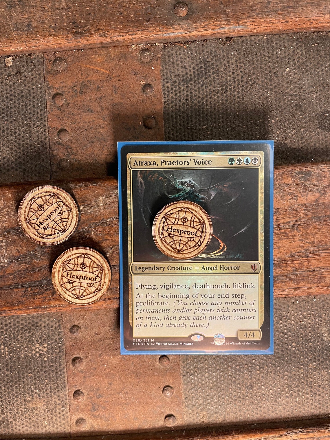 Hexproof Ability Counter for Magic the Gathering Etsy