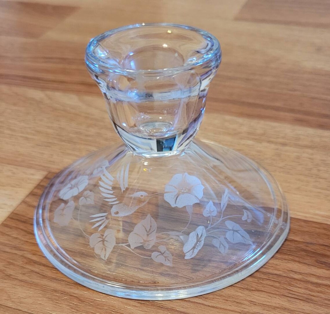 Vintage Avon Hummingbird Pair Candle Holders Etsy