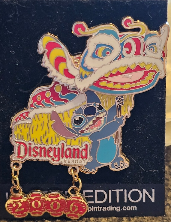 LE100【非売品】2006年スティッチ ピンバッジ ディズニー Disney