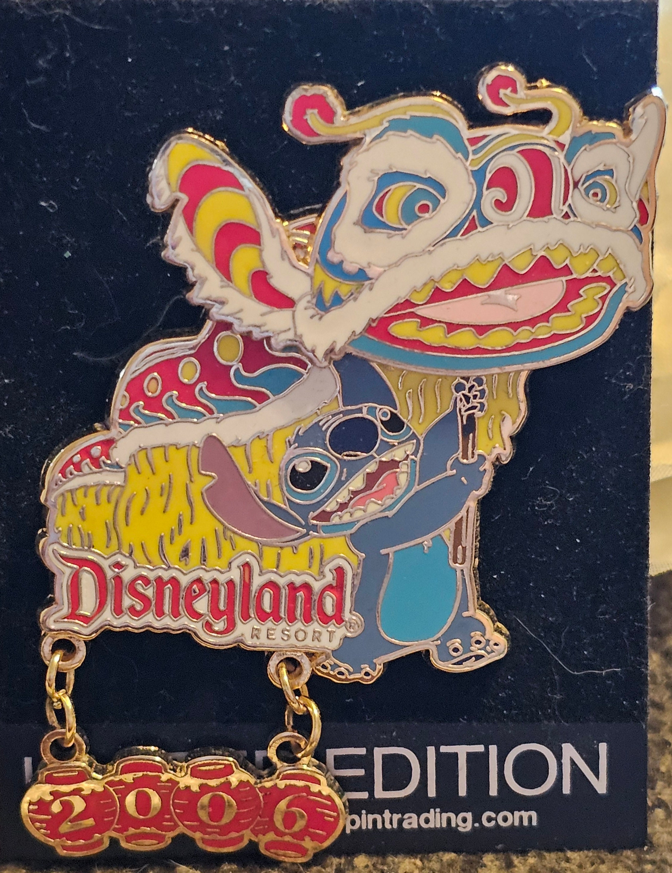 Disneyland Anson ペン Anson Gold Tone Pen W/desk Stand 50 Happy Years Anniversary