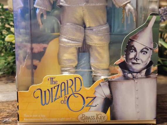 2005 Tin Man Porcelain Doll. the Wizard of Oz Brass Key Keepsakes