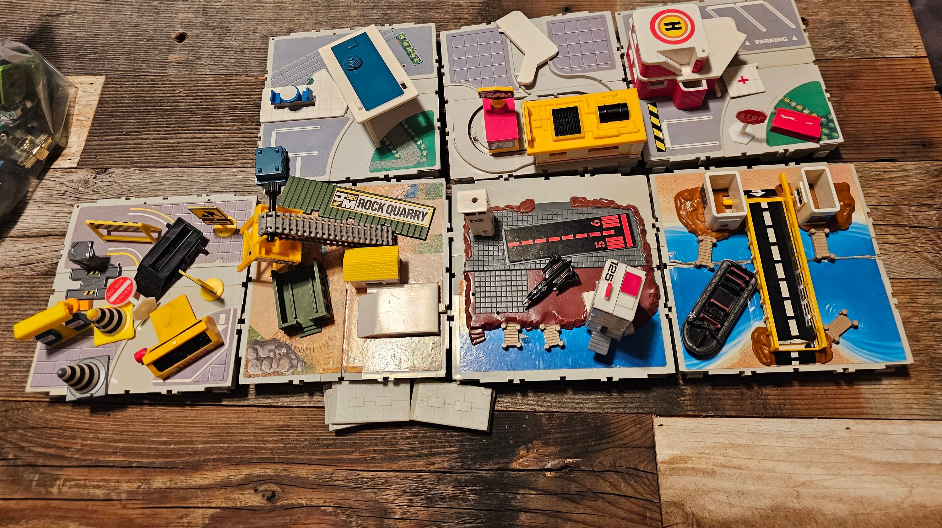Popy Galoob Micro Machines Vintage Micro Machines Boîte Étagère De