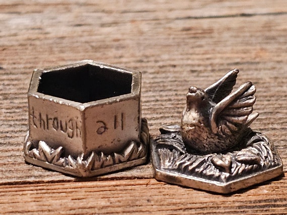 Midwest of Cannon Falls Miniature Pewter Trinket … - image 5