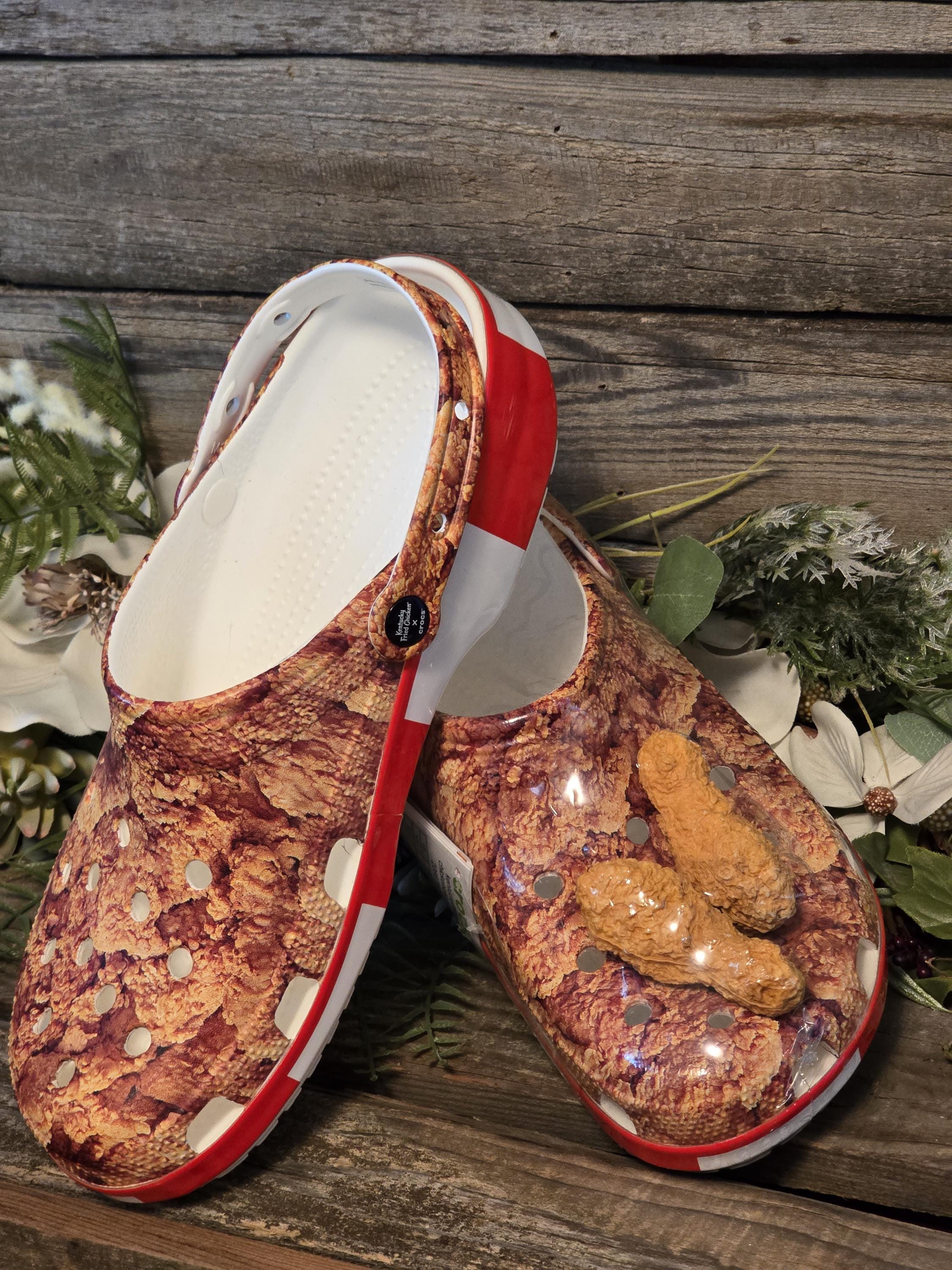 Shoes Kfc Crocs Size New KFC Crocs Kentucky Fried Chicken Colonel