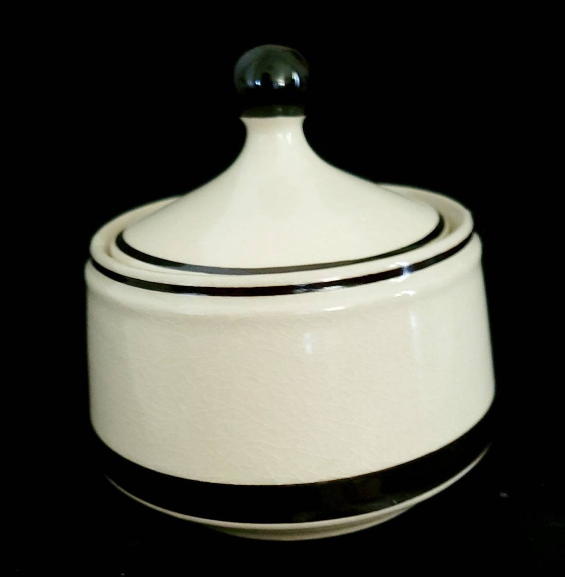 Freezer to oven Stoneware Sugar Bowl. Etsy