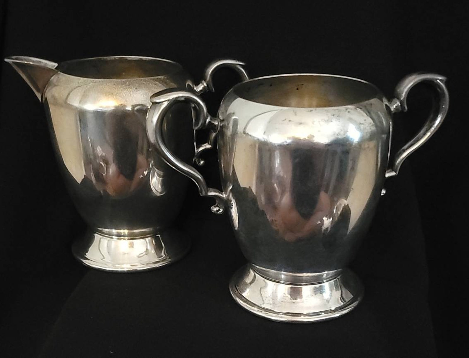 Keystoneware silver plated tea set. Etsy