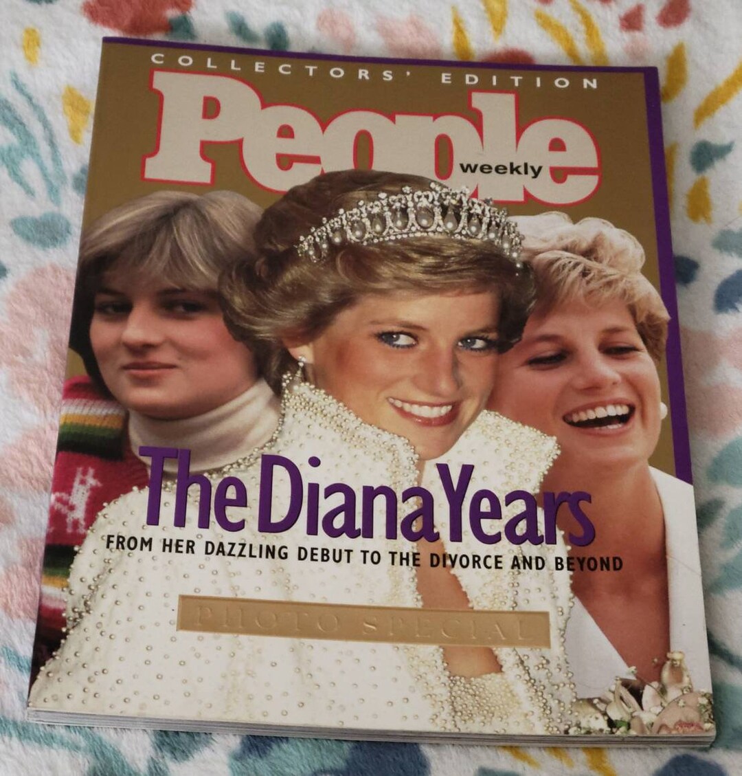 The Princess Diana Years 1996 Book Vintage People Weekly - Etsy