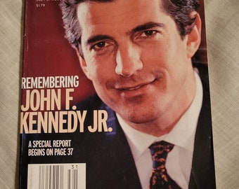 Tv guide 1999 remembering John F Kennedy Jr.