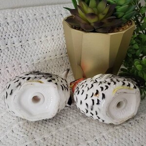 Otagiri vintage 70/80's rooster and hen salt and pepper shakers image 5
