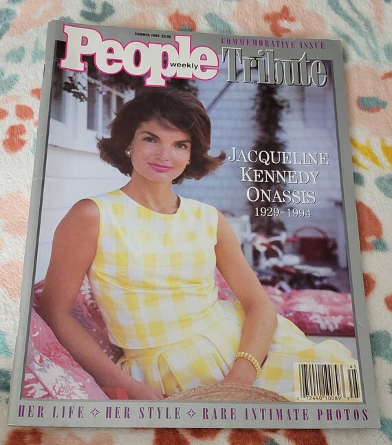 Vintage 1994 Life Newsweek People Jacqueline Kennedy Onassis