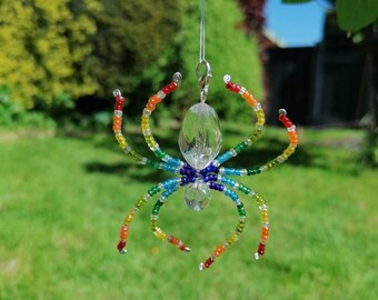 Olaf beaded spider