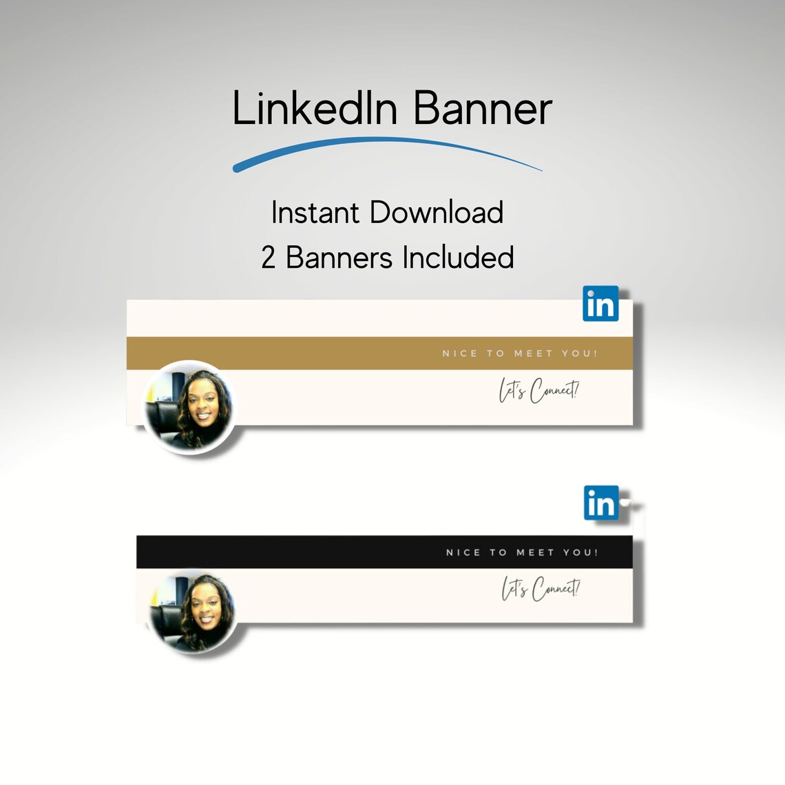Linkedin Banner | Professional Linkedin Banner | Minimalist Profile ...