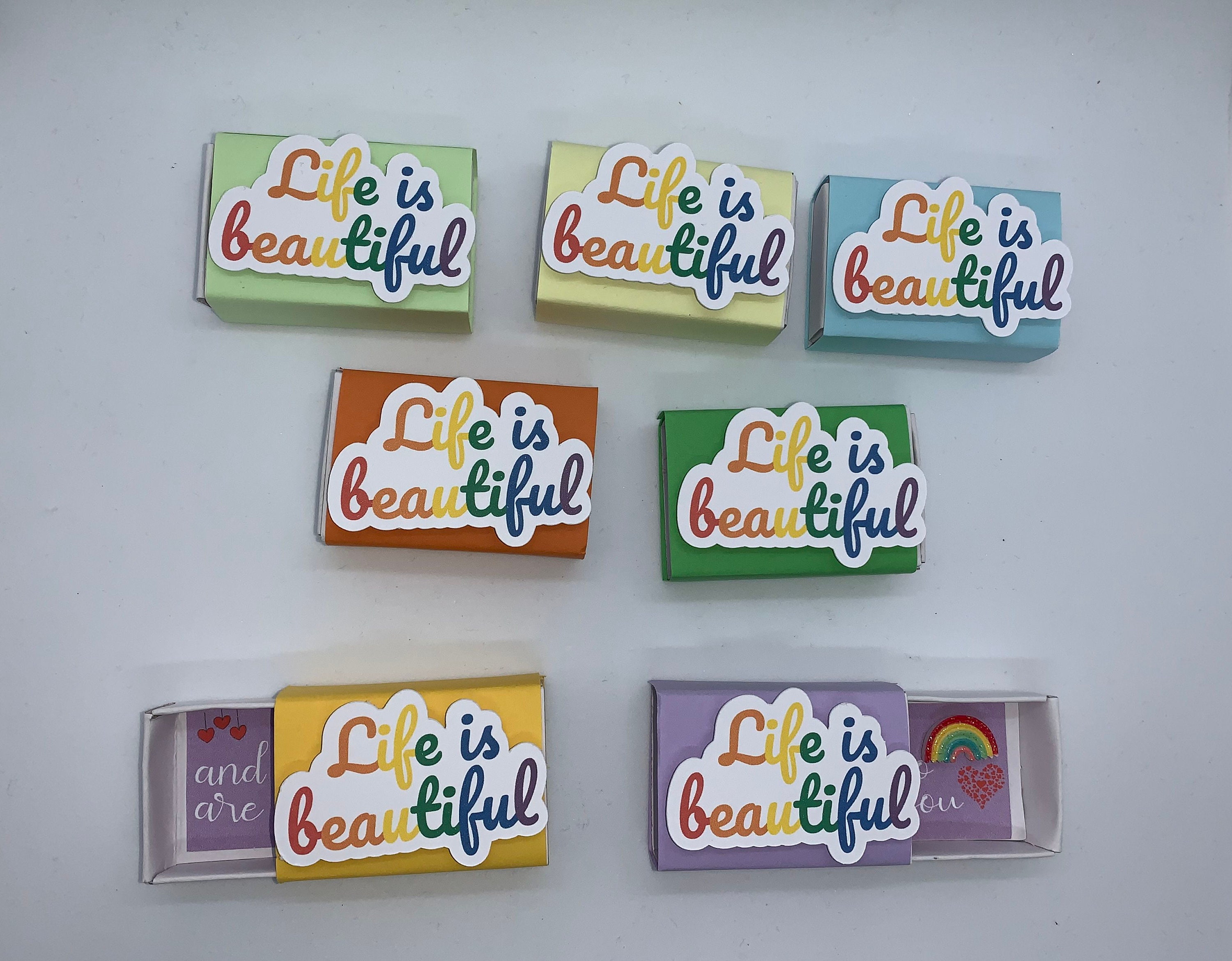 Matchbox Life is Beautiful and so Are You - Etsy