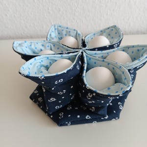 Eierwärmer, Eierkörbchen für 6 Eier