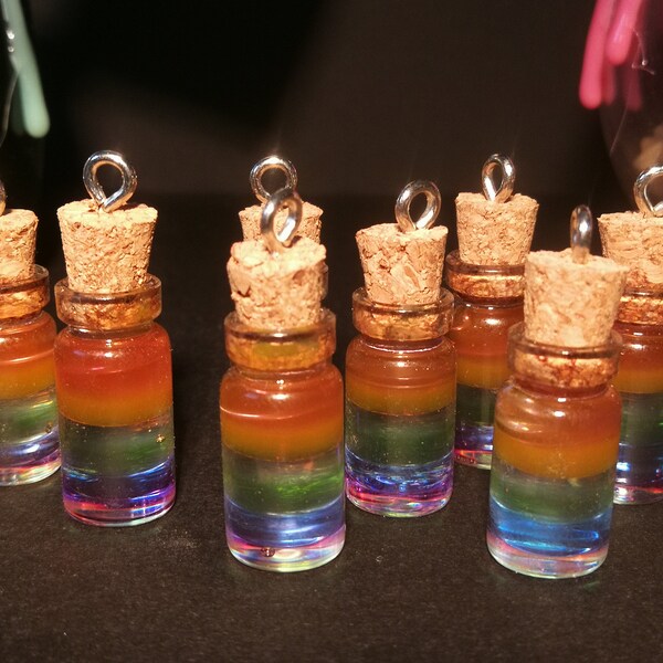 Rainbow Potion Pendant