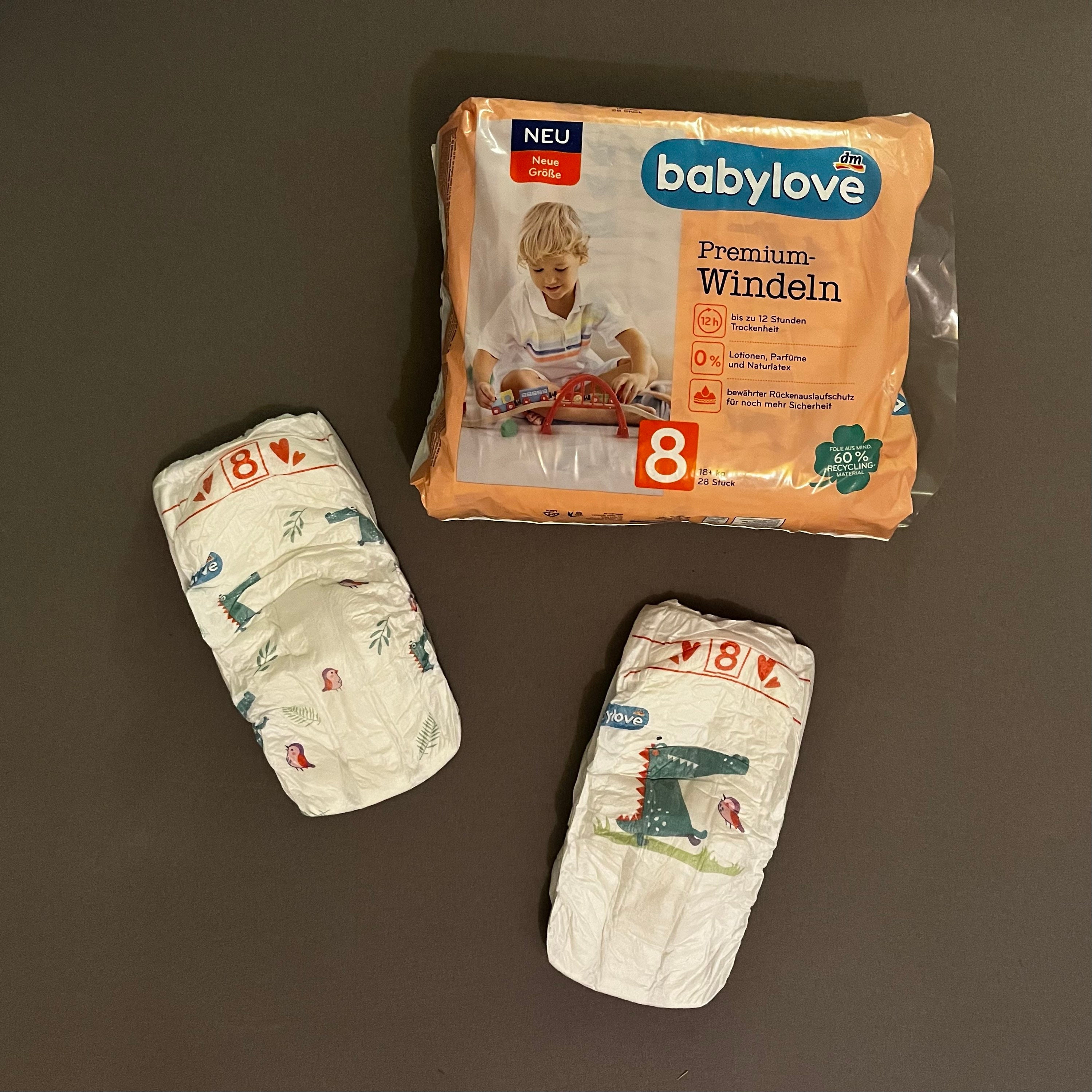 1er/5er/10er Babylove Size 8 Diaper ABDL Modified 80105 Cm / Etsy
