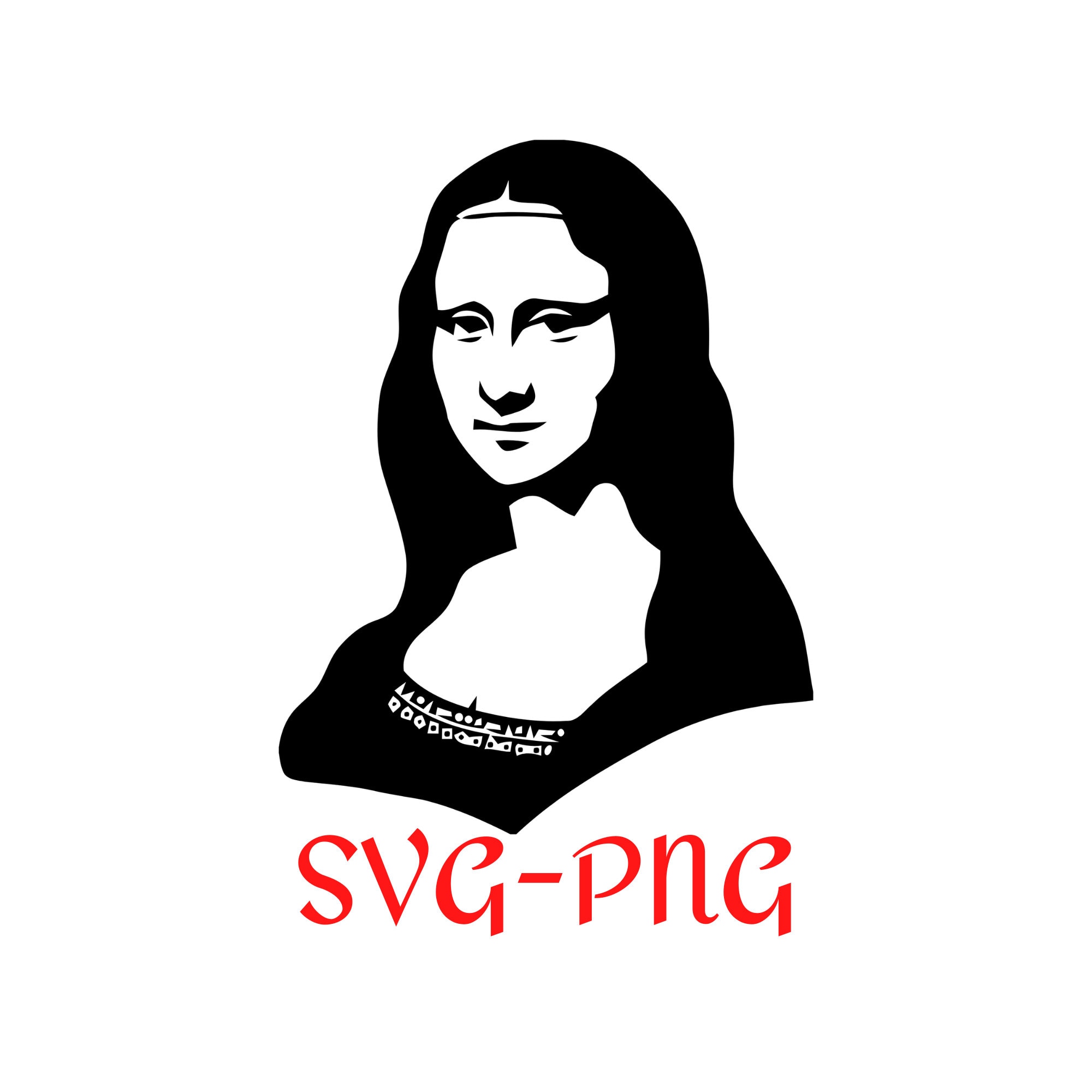 Mona Lisa SVG