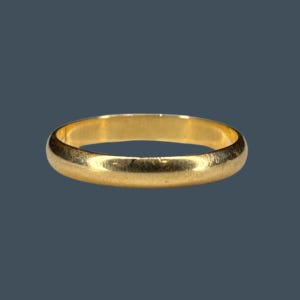 14k Yellow Gold Band