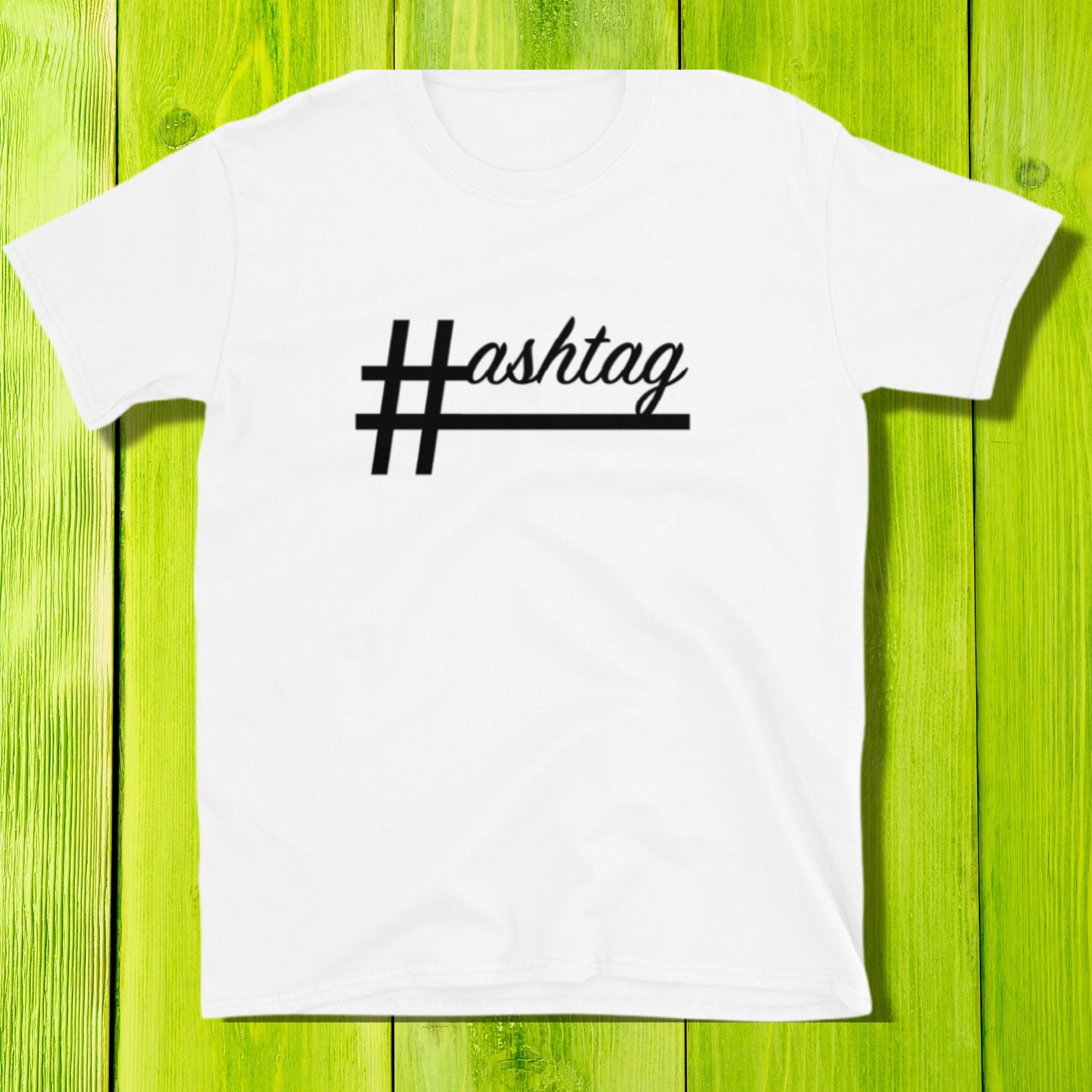 Hashtag TShirt for Men Business Company Brand Cause Etsy
