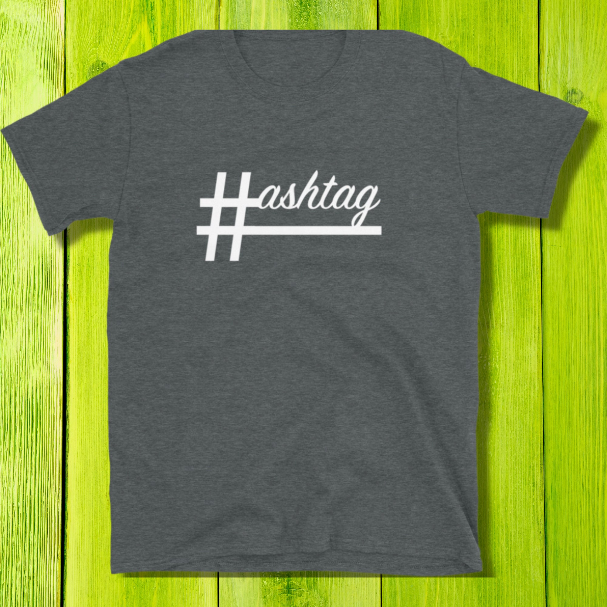 Hashtag TShirt for Men Business Company Brand Cause Etsy