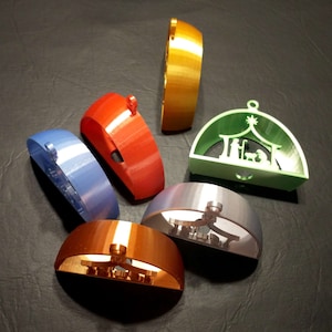 Nativity Ornaments 3D Printed Gifts