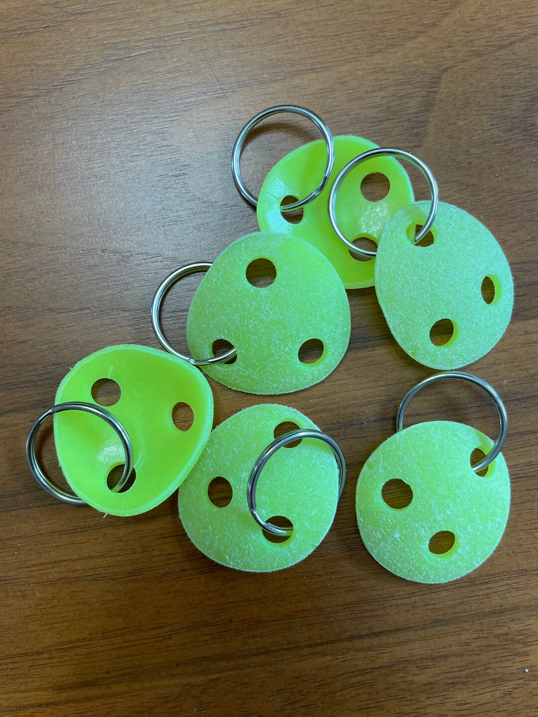 Keychain and Zipper Pull for Pickleball Players Etsy