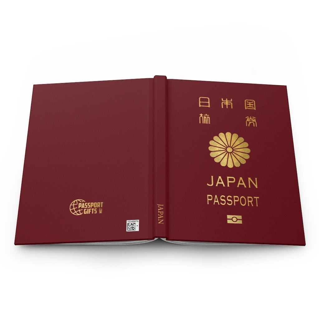 North Korea Passport Imitation Notebook - Novelty Travel Diary Journal (12.4x8.8cm)