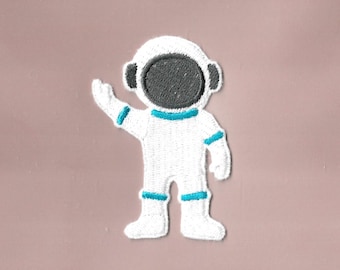 Schild Patch Thermosticking Anwendung Astronaut Kosmonaut