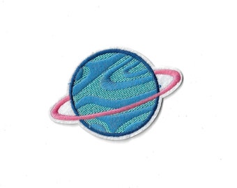 Thermo-adhesive patch Thermo-adhesive patch applies planet star universe.