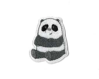 Panda plush plush patch patch