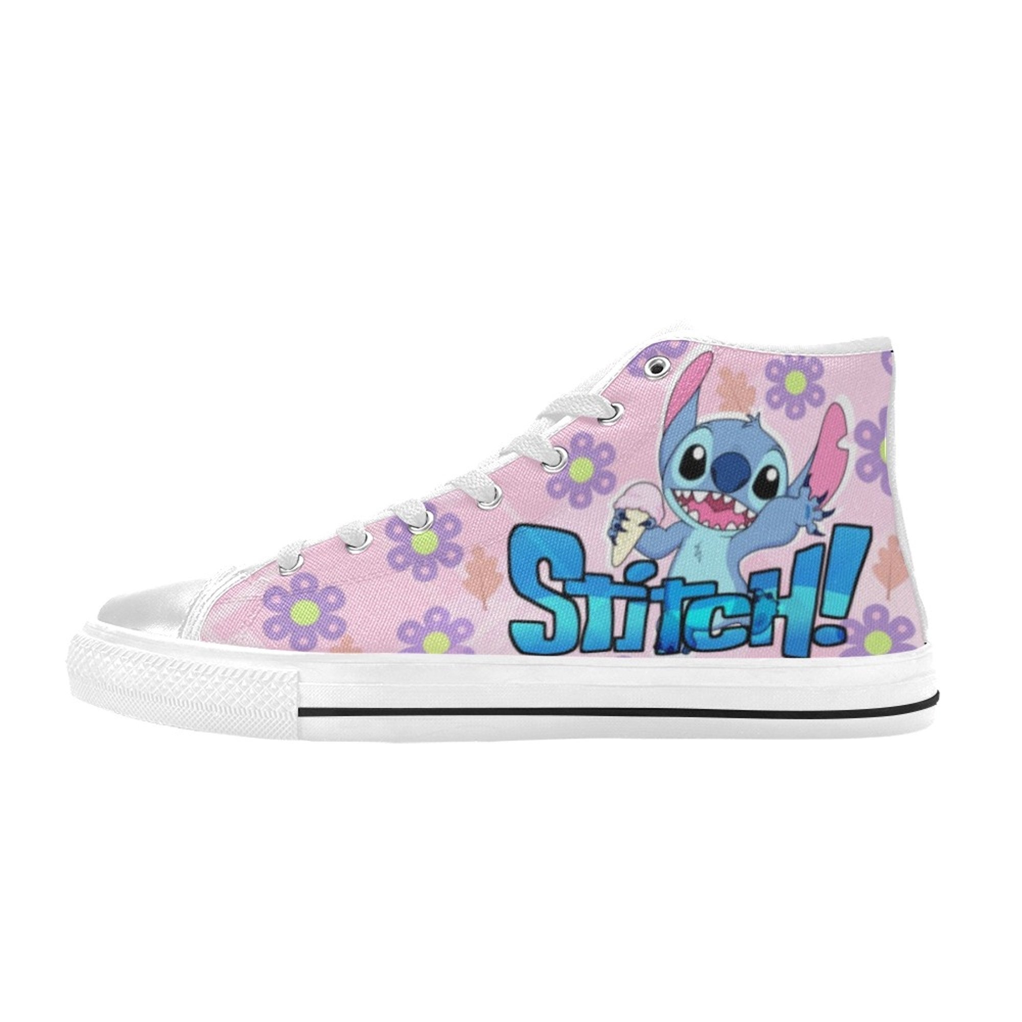 Stitch Custom High Top Sneakers for Fans, Adults, Kids, Men and Women