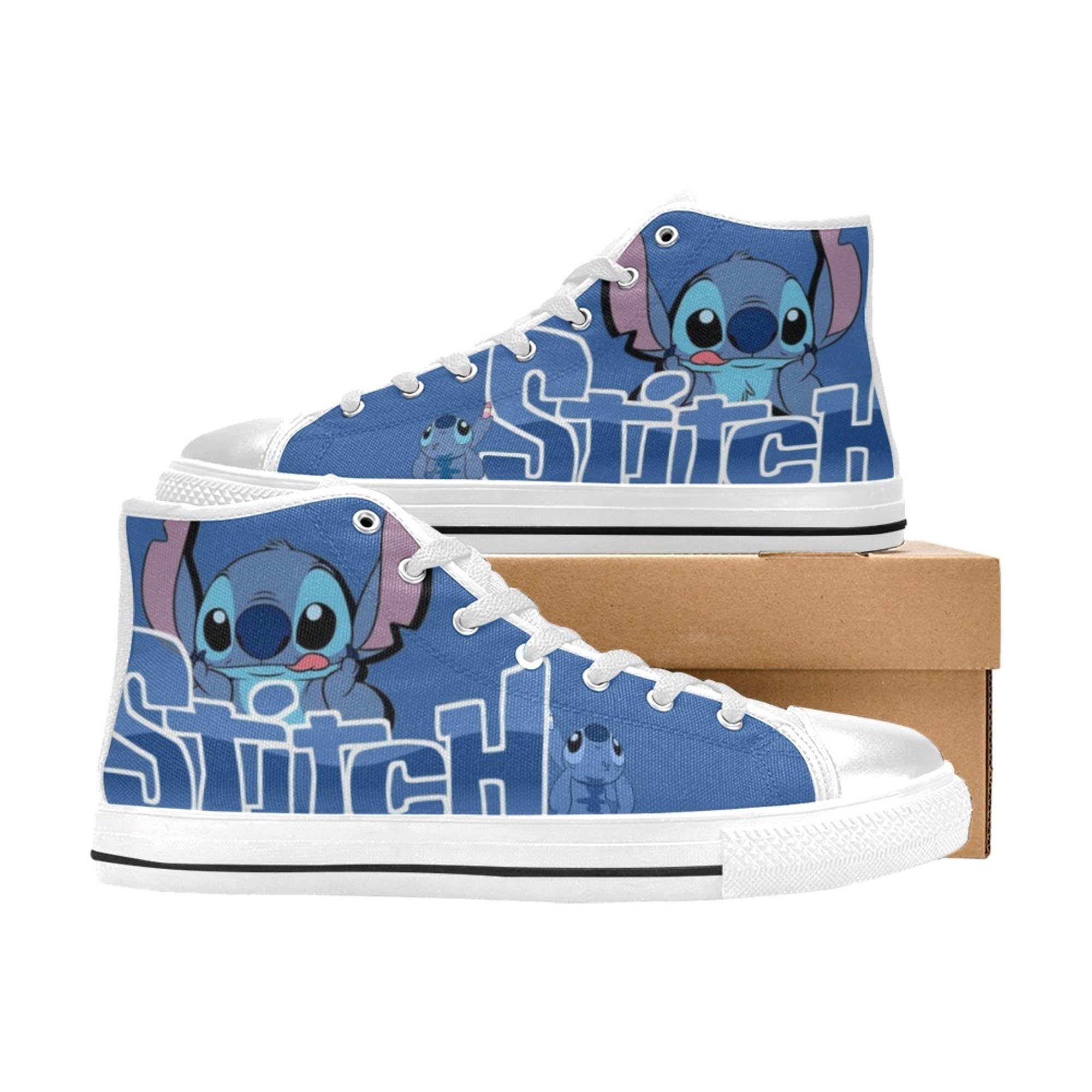 Stitch Custom High Top Sneakers
