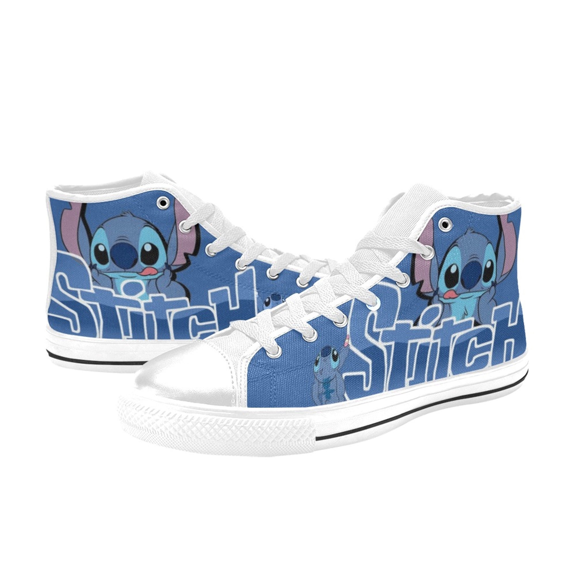 Discover Stitch Custom High Top Sneakers