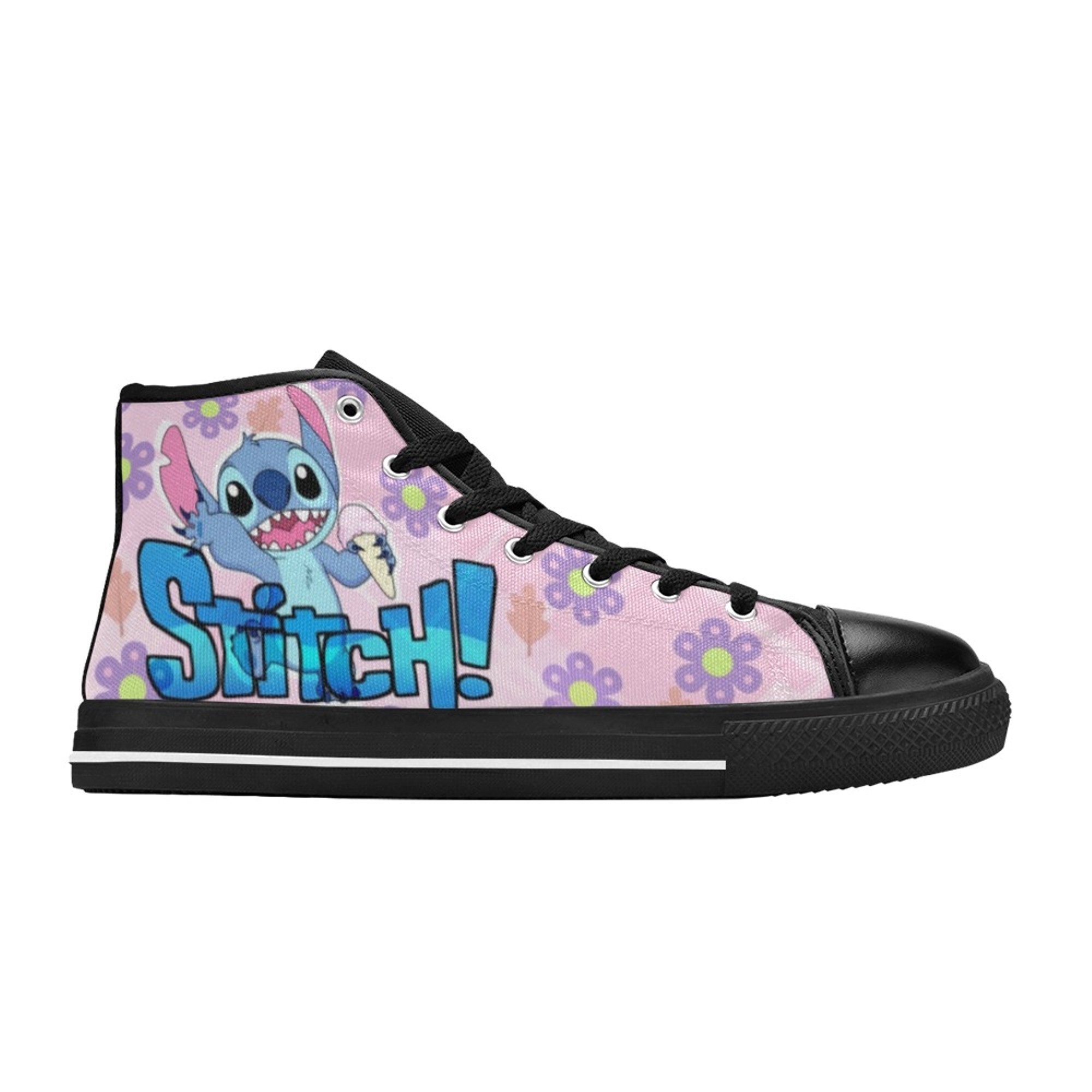 Discover Stitch Custom High Top Sneakers for Fans, Adults, Kids, Men and Women